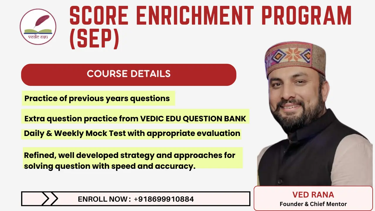SCORE ENRICHMENT PROGRAM (SEP)