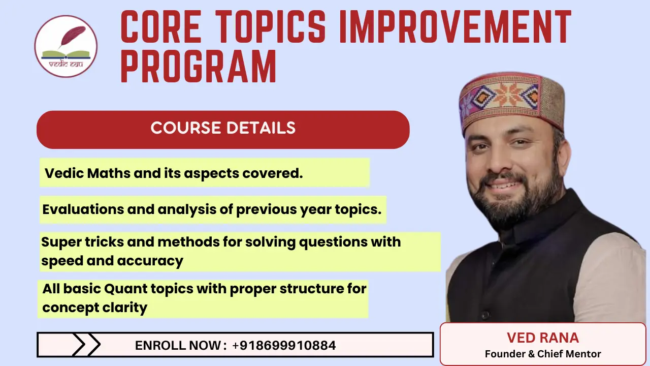 CORE TOPICS IMPROVEMENT PROGRAM